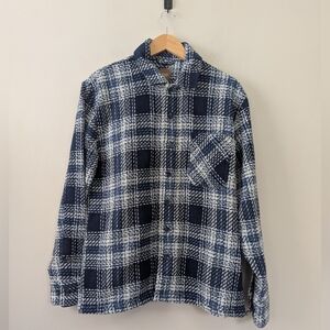 Common People Granby Jason Overshirt Jacket  Shacket Woven‎ Thick Plaid